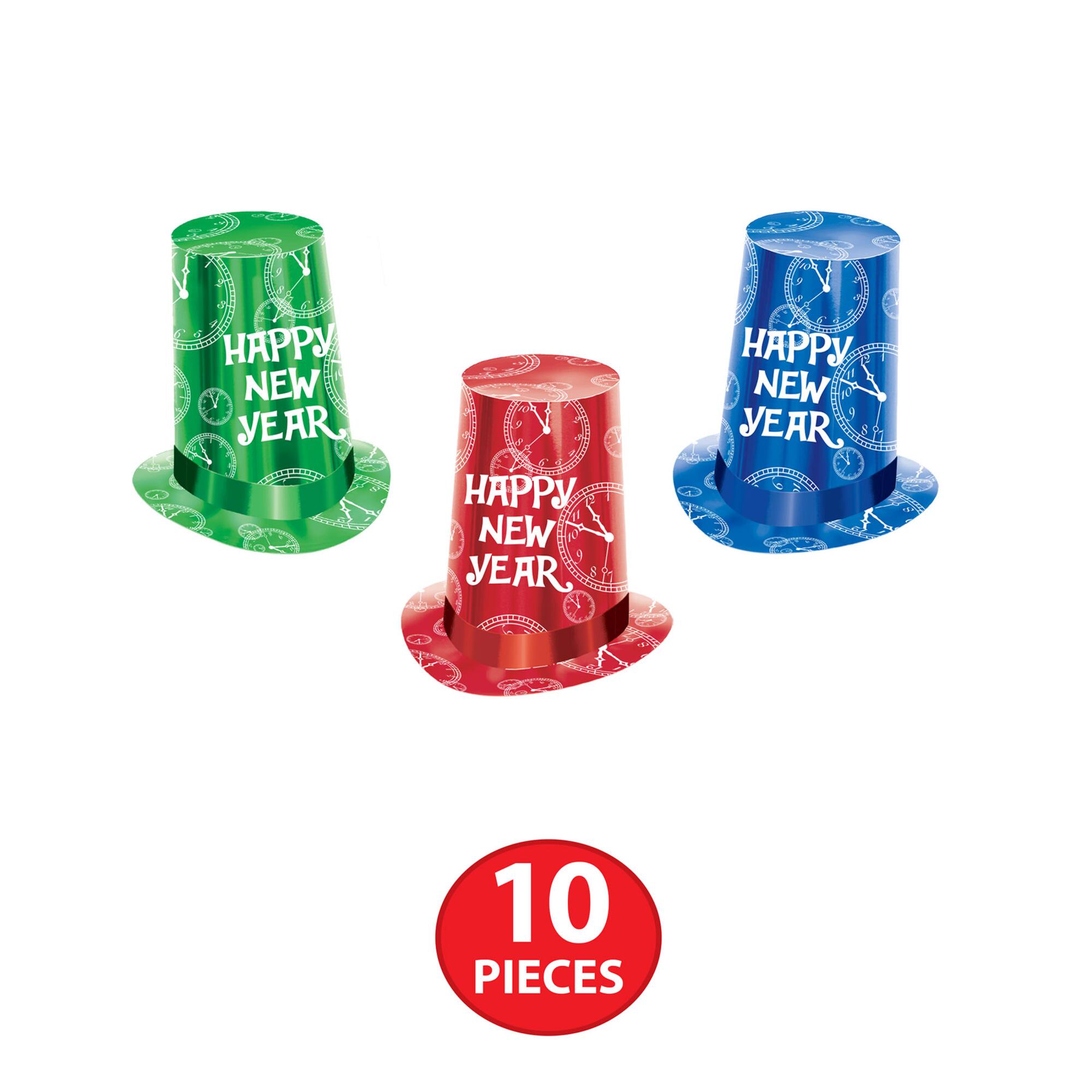 Beistle Super Hi-Hat New Year's Eve Party Kit